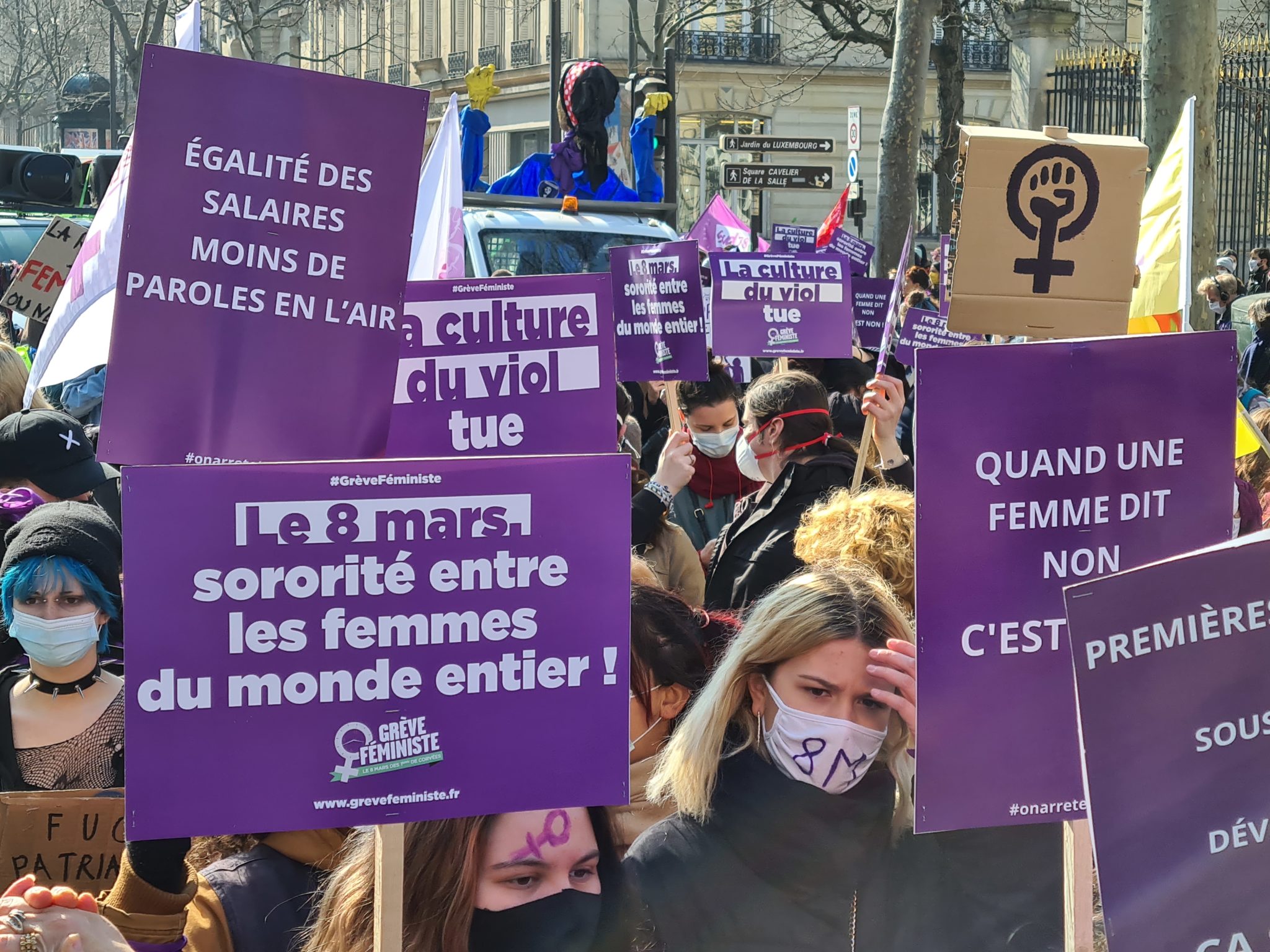 Manifestation Du 8 Mars 2021 Au Nom Des Droits Des Femmes