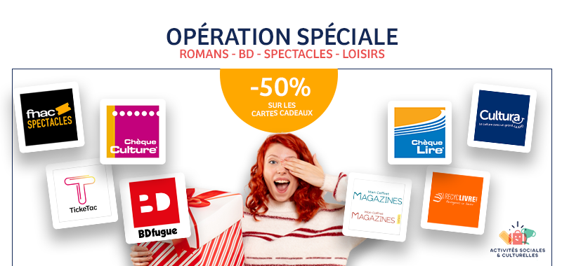 Opération spéciale cartes cadeau