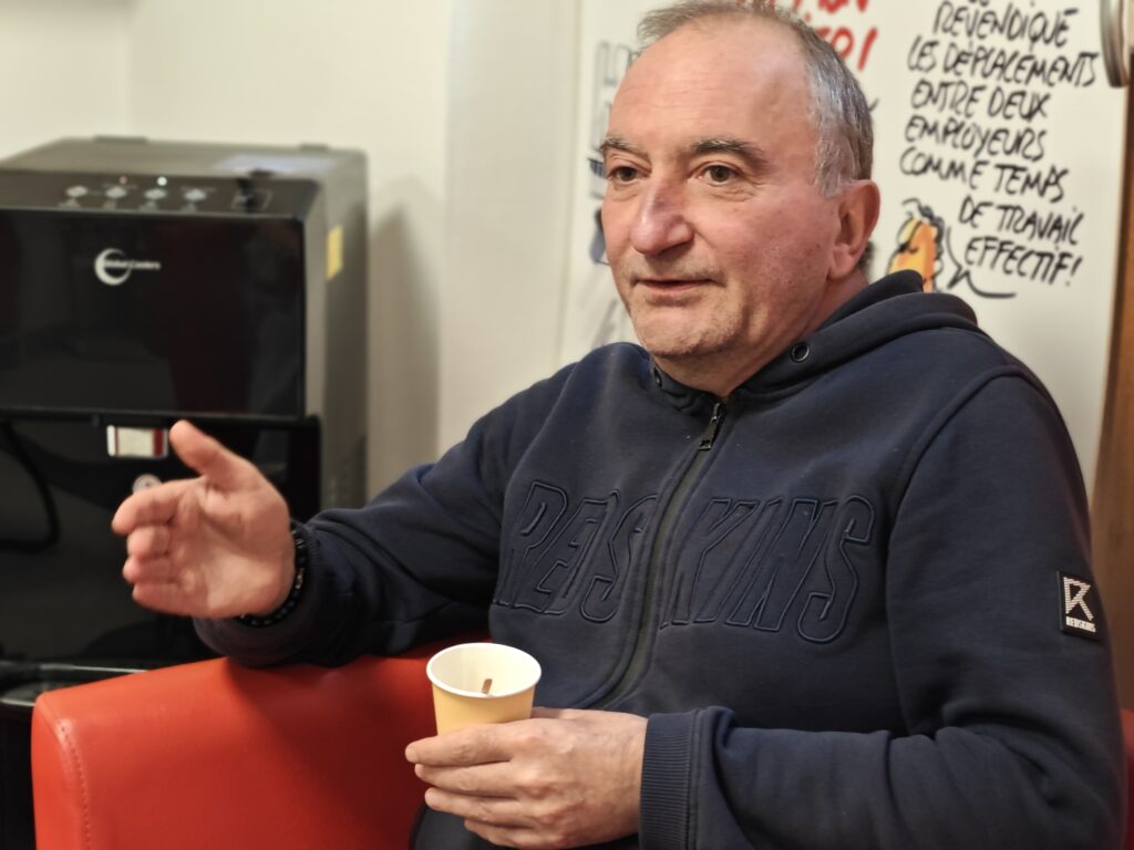 Stéphane Fustec - CGT - droit du travail domicile